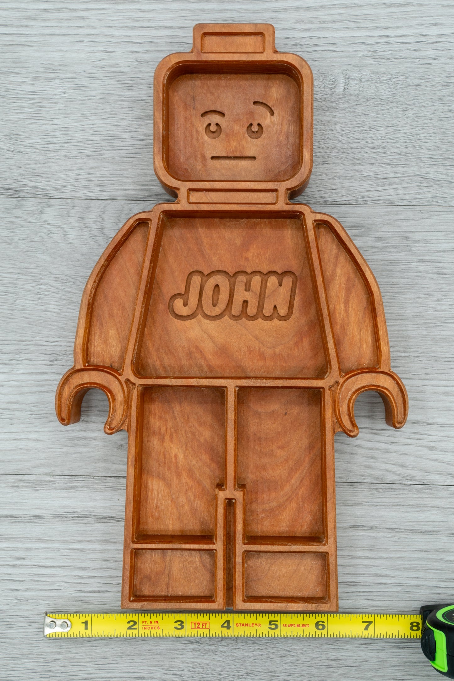Brick Man Catchall Tray | For Storage or Sorting | Unique Gift | One-of-a-kind and Serial Numbered