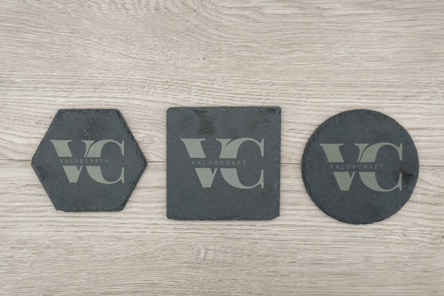 Slate Coasters | Bulk (25 to 200) | Custom Engraved | Engrave a Business Logo, Your Favorite Picture, or a Special Message!