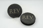 Revised English Version (REV) Logo | Slate Coasters (Set of 4) | Round Square or Hexagon